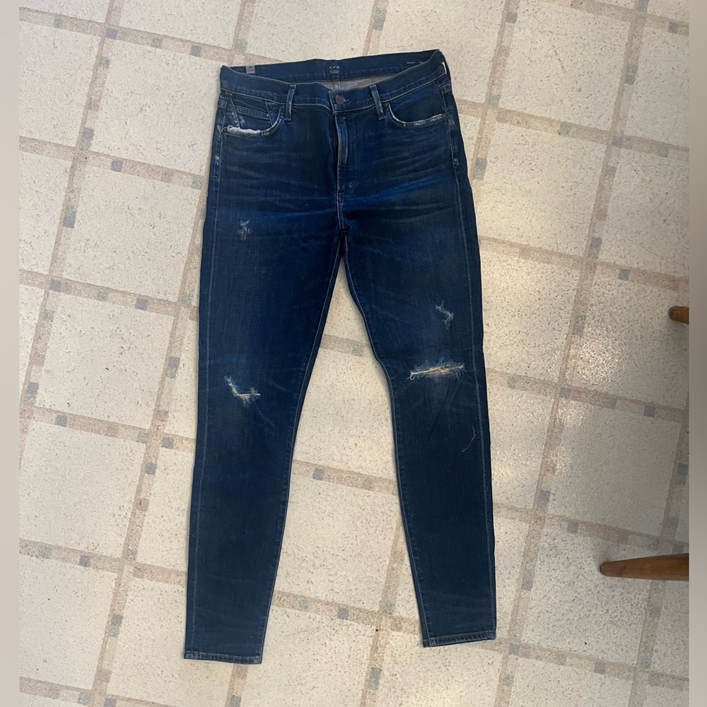 Women's Citizens of Humanity Dark Blue Jeans